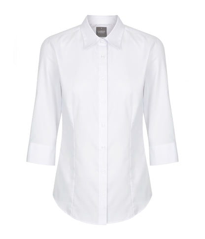 Womens Ultimate White 3/4 Sleeve Shirt
