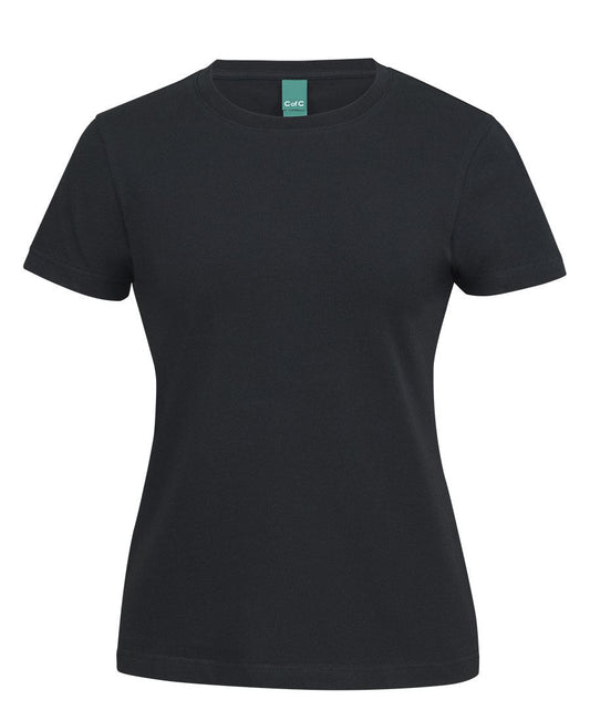 C of C LADIES COTTON S/S STRETCH TEE
