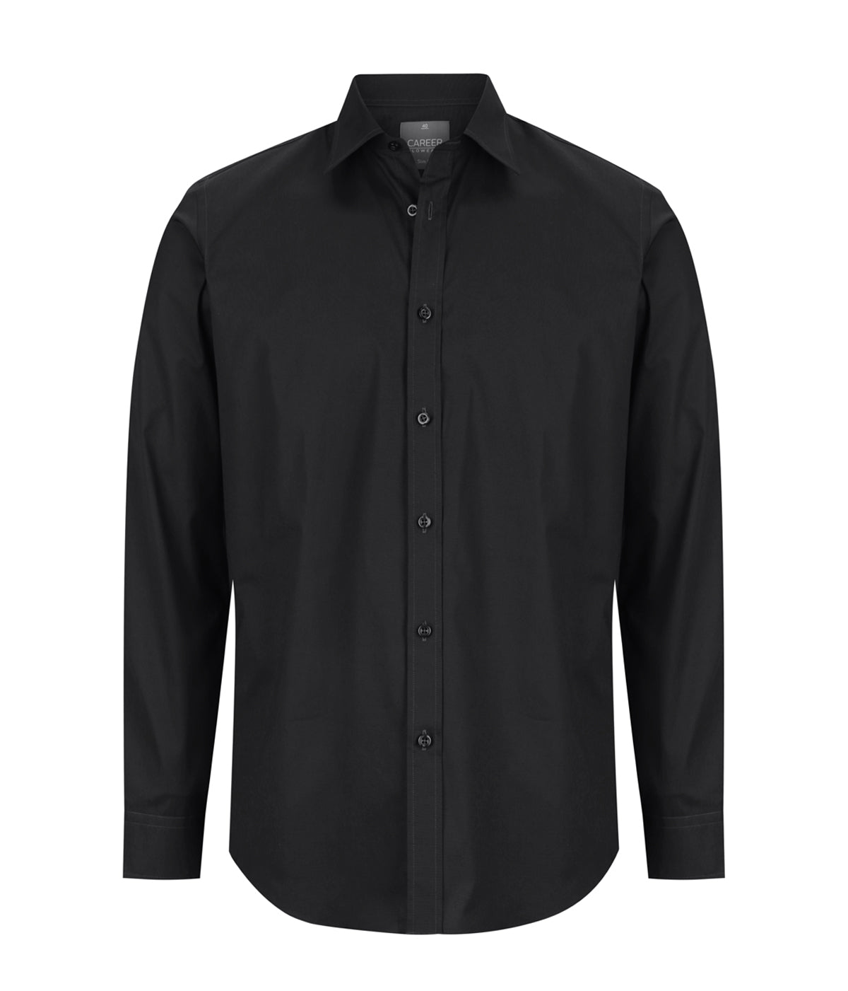 Mens Olsen Cotton Stretch Shirt - Slim Fit
