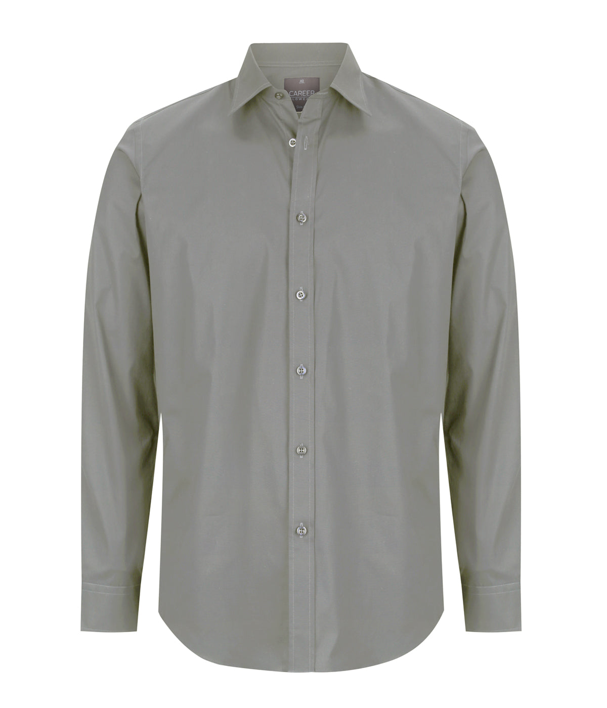 Mens Olsen Cotton Stretch Shirt - Slim Fit