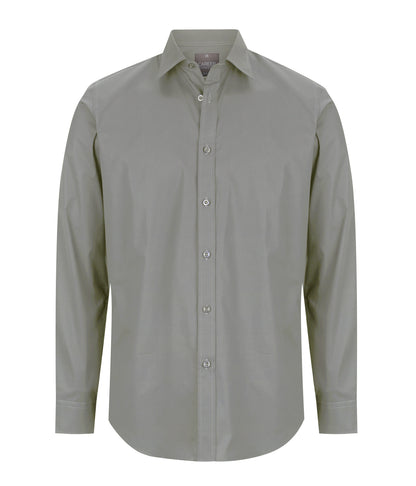 Mens Olsen Cotton Stretch Shirt - Slim Fit