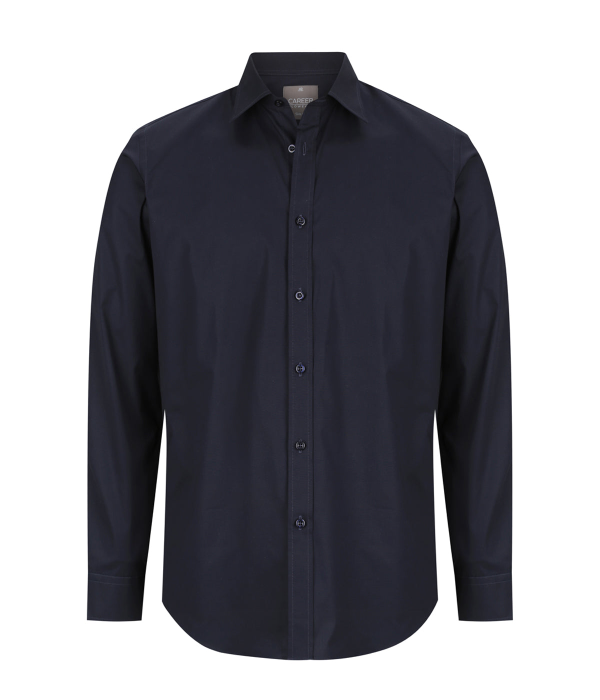 Mens Olsen Cotton Stretch Shirt - Slim Fit