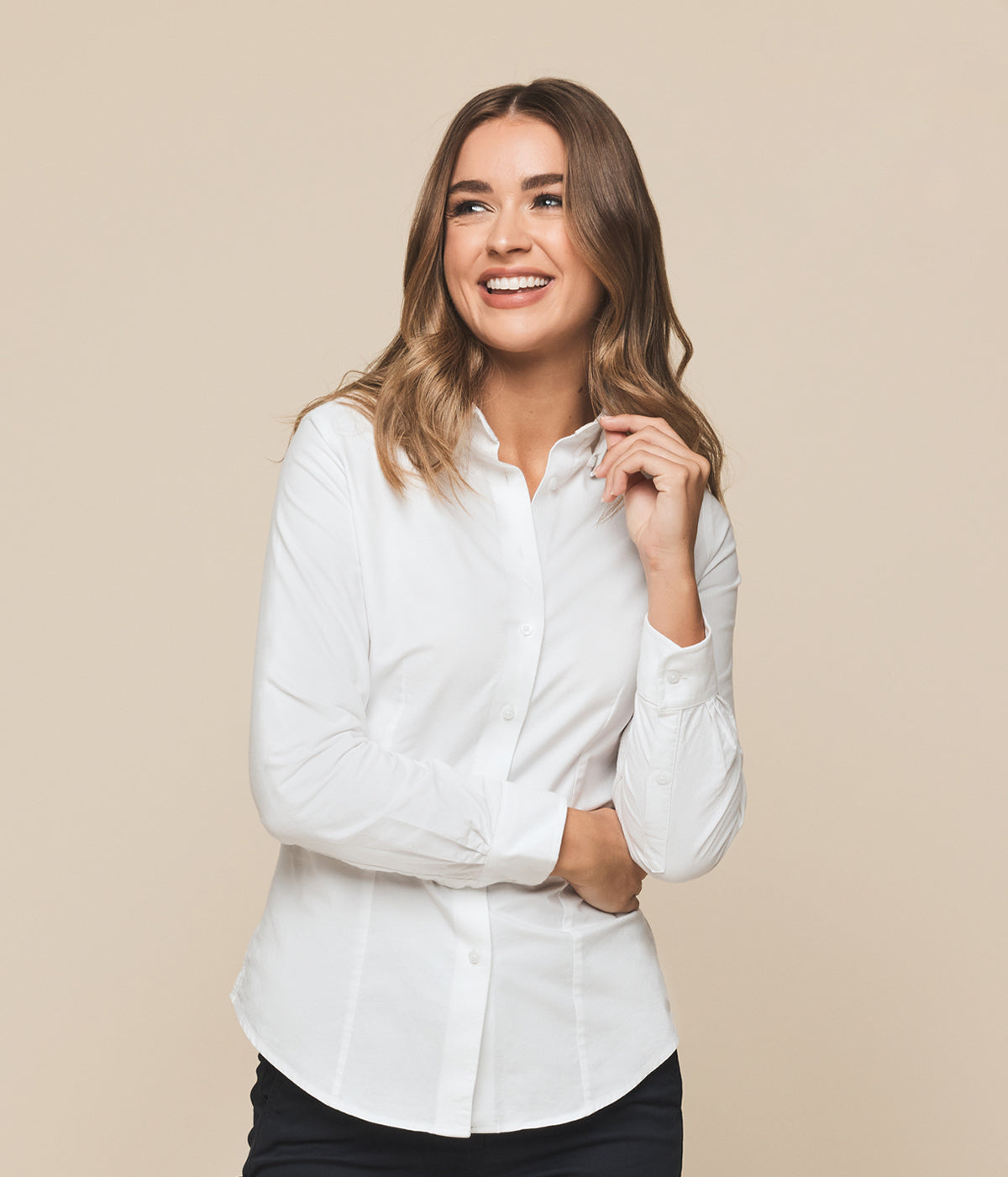 Womens Ashton Cotton Oxford Shirt