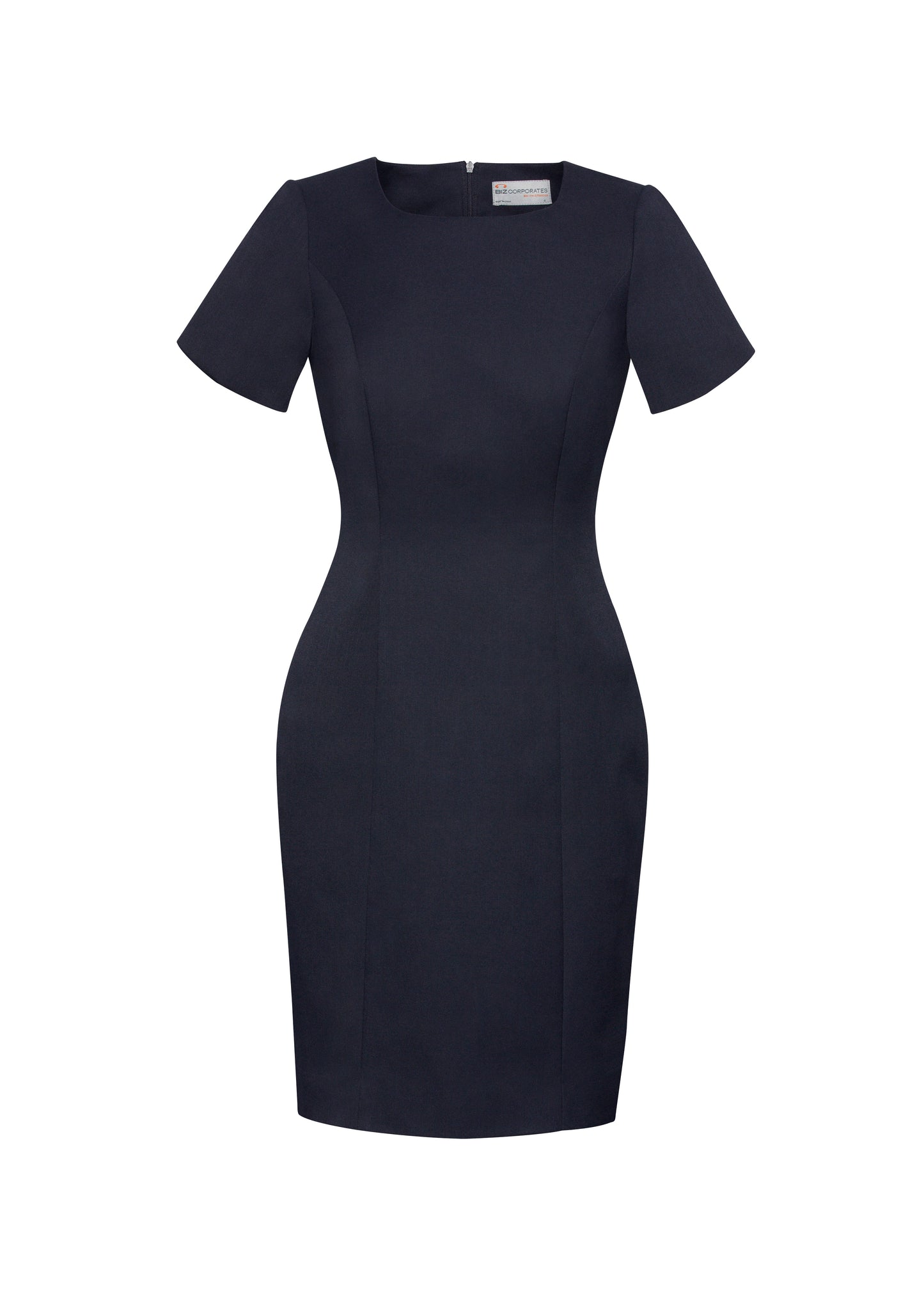 Womens Cool Stretch Short Sleeve Shift Dress