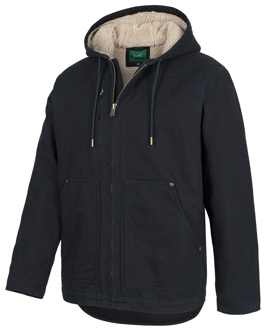 C of C HOODED BARN JACKET