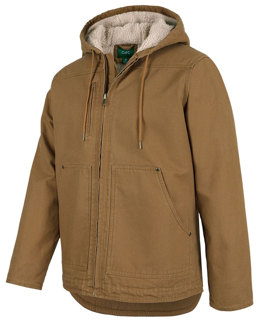 C of C HOODED BARN JACKET