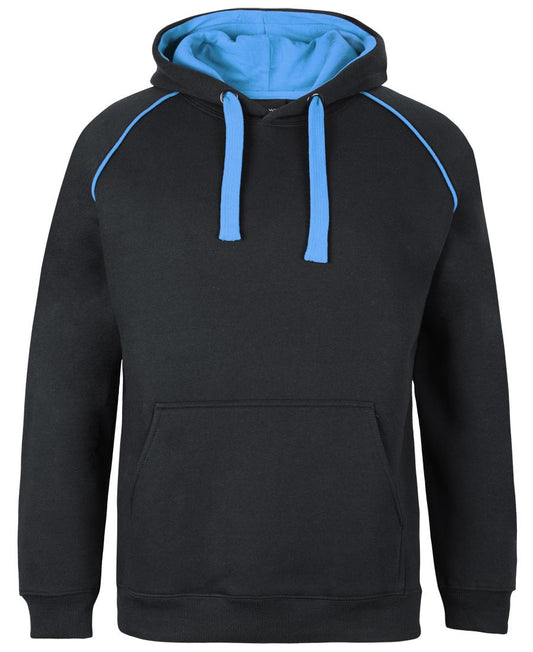 JB's CONTRAST FLEECY HOODIE
