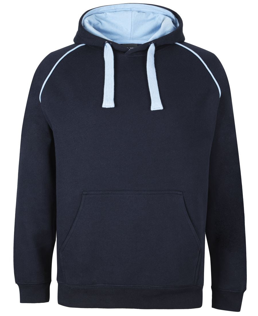 JB's CONTRAST FLEECY HOODIE