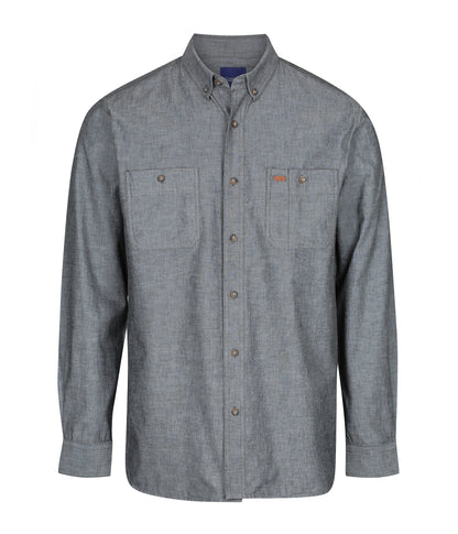 Mens The Icon Chambray Long Sleeve Shirt