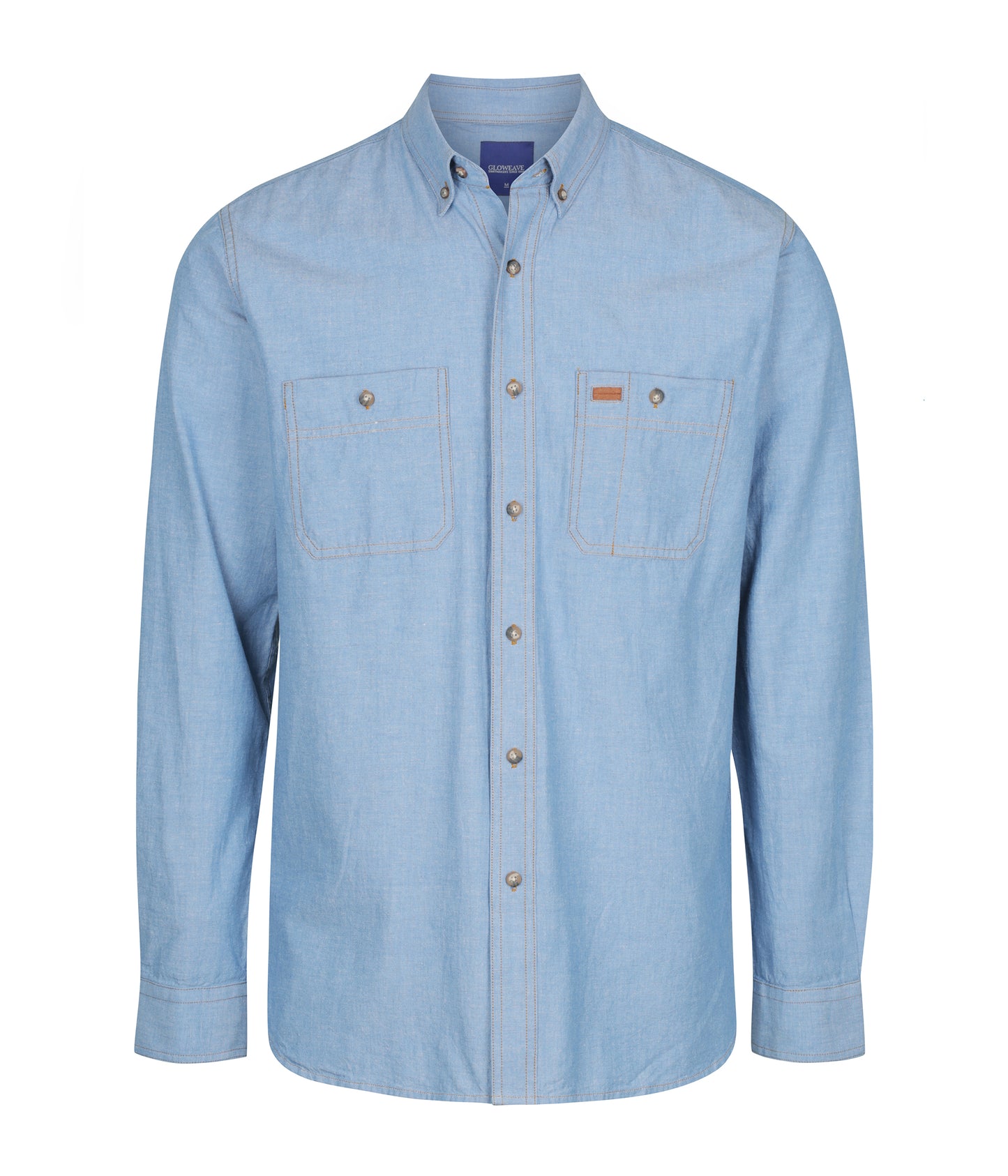 Mens The Icon Chambray Long Sleeve Shirt