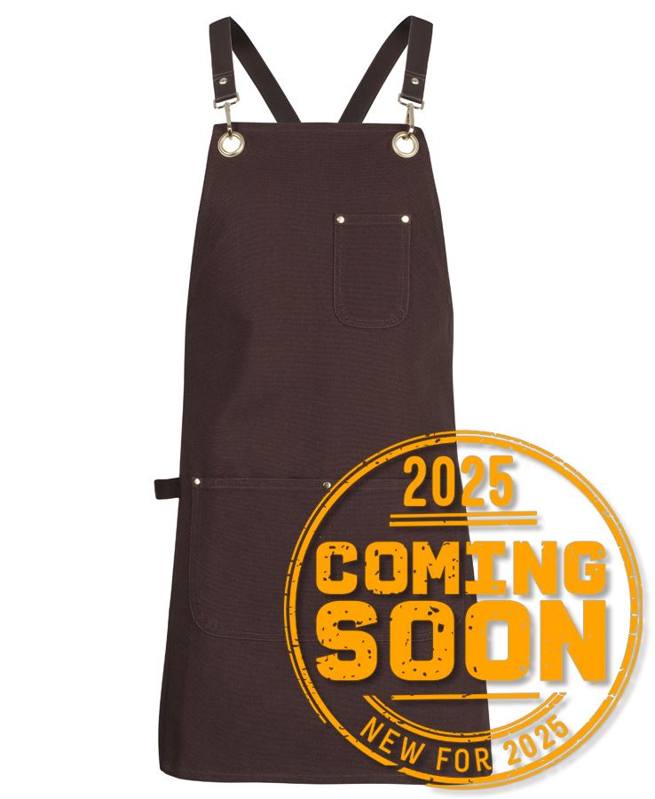 JB's 65x75 BRASS EYELET CANVAS APRON PU STRAP