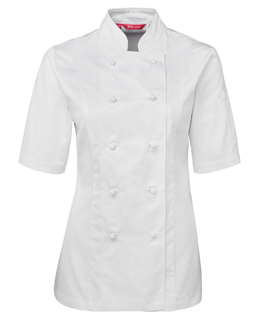 JB's LADIES S/S CHEF'S JACKET