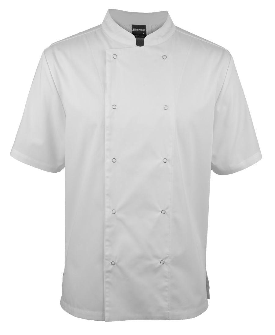 JB's S/S SNAP BUTTON CHEFS JACKET