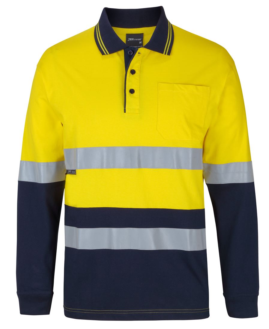 JB's HV (D+N) L/S COTTON POLO