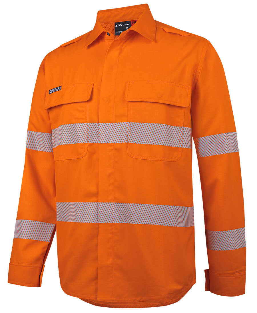 JB's FR PPE2 D+N BIOMOTION L/S WORK SHIRT