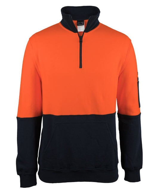 JB's HV 310 COTTON 1/2 ZIP FLEECE