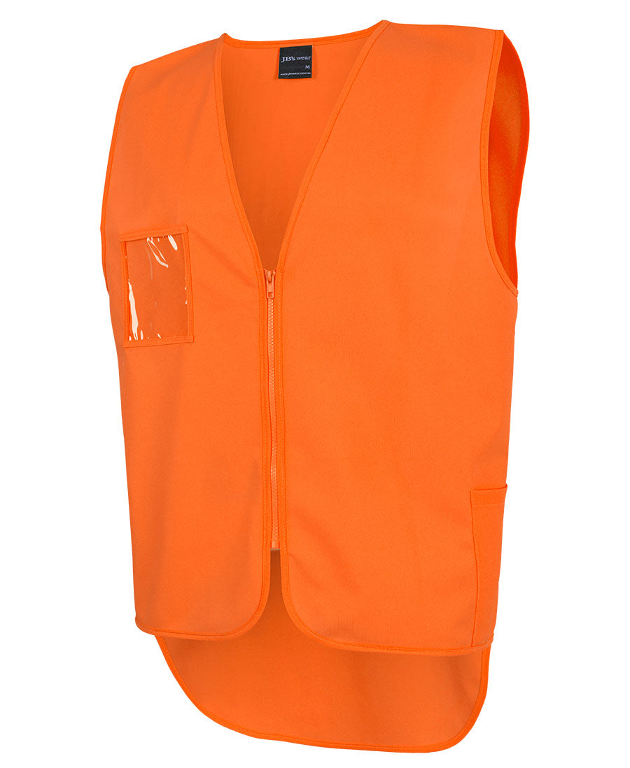 JB's HV ZIP DROP TAIL SAFETY VEST
