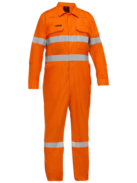 Apex 160/185 Taped Hi Vis FR Zip Front Coverall