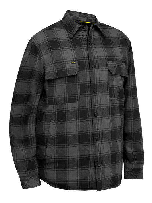 Shacket with Sherpa Lining