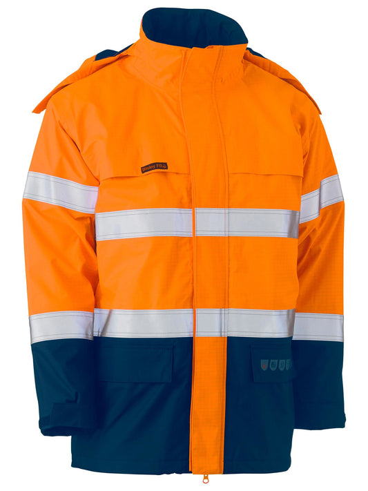 Taped Hi Vis FR Wet Weather Shell Jacket