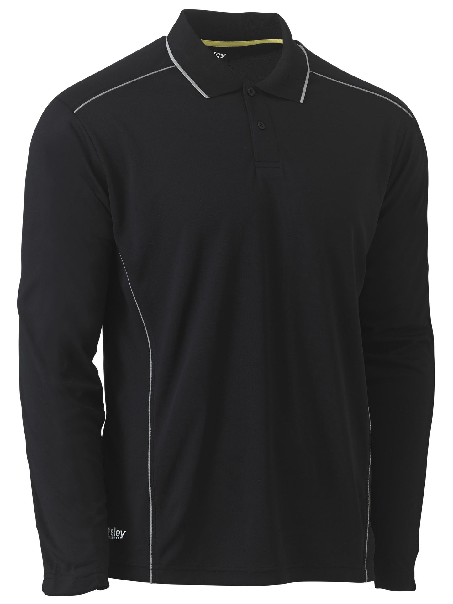 Cool Mesh Polo with Reflective Piping - 1 - Polo