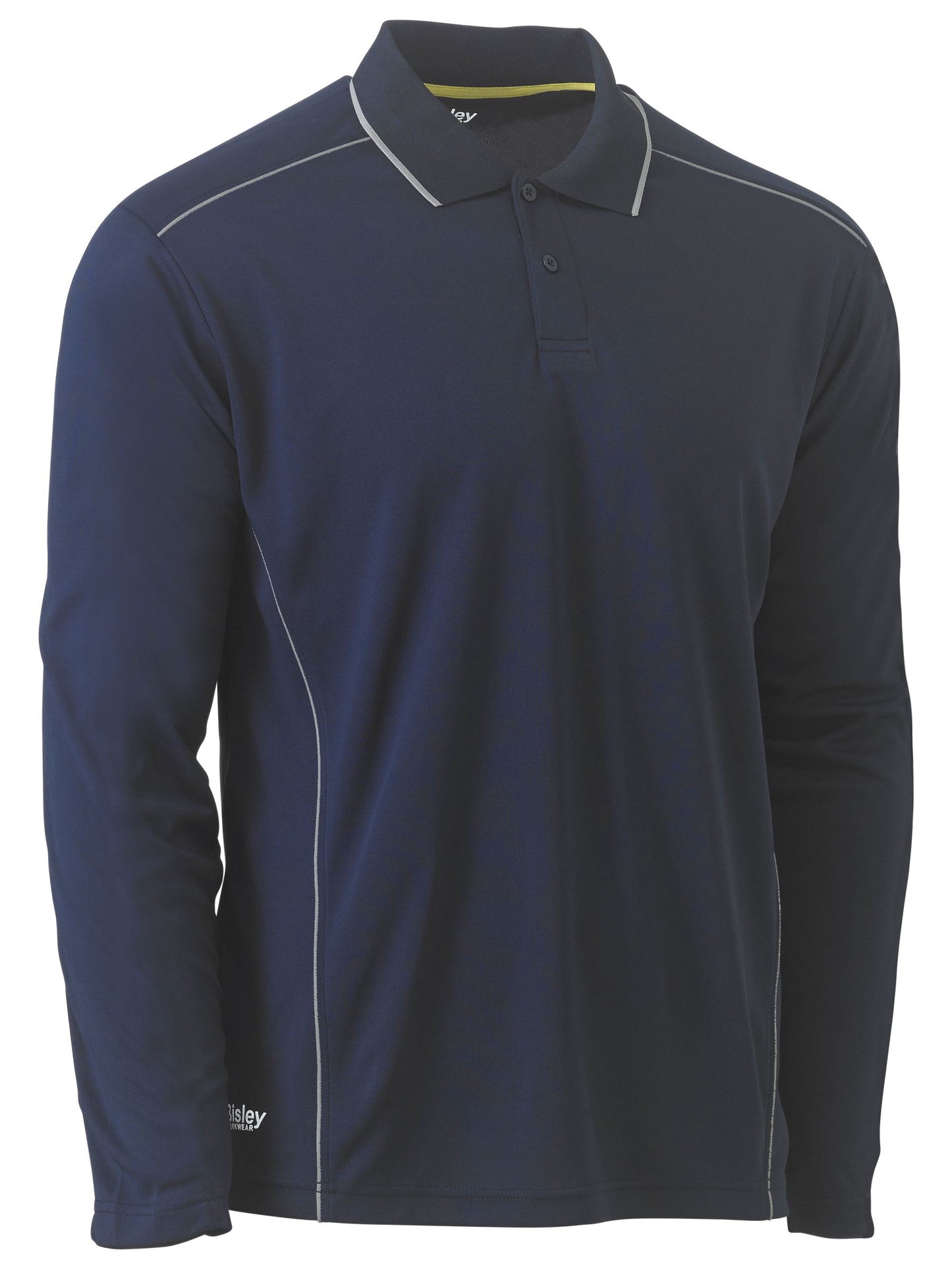 Cool Mesh Polo with Reflective Piping - 3 - Polo