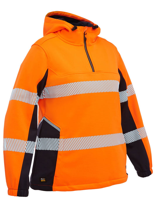 Women's Flx & Move™ Hi Vis Taped Liquid Repellent Fleece Hoodie