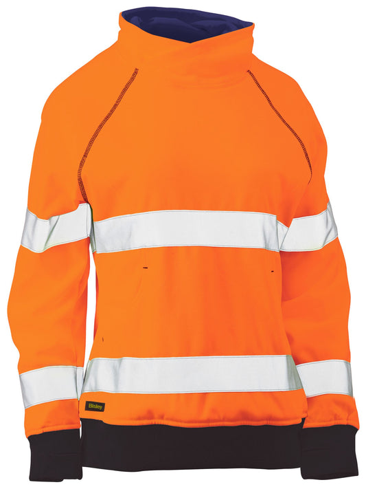 Women's Taped Hi Vis Fleece Jumper