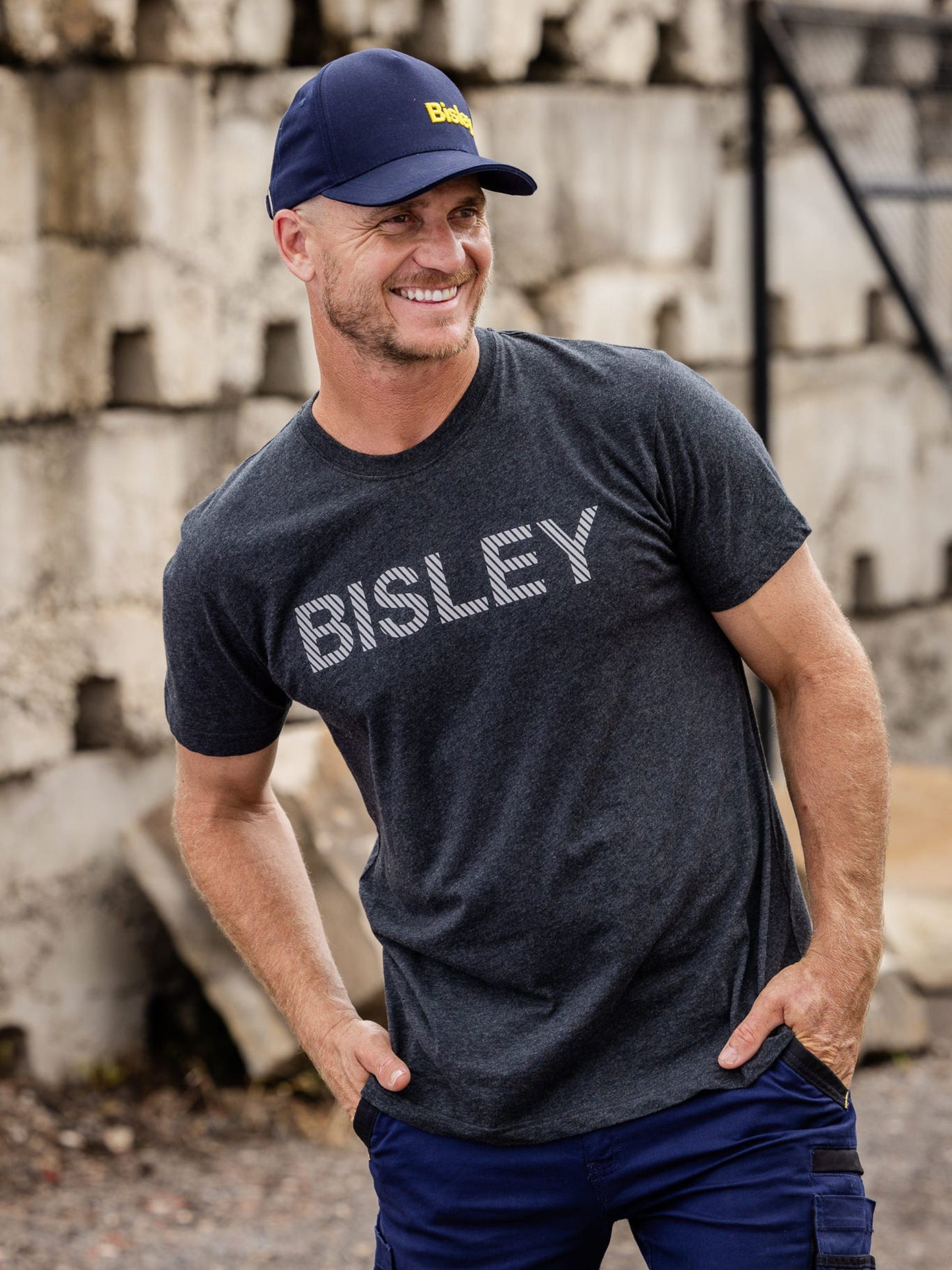 Bisley Segmented Printed Tee