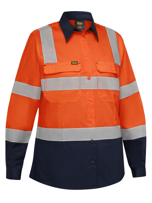 Women's Taped Biomotion Hi Vis Cool Lightweight Vented Shirt