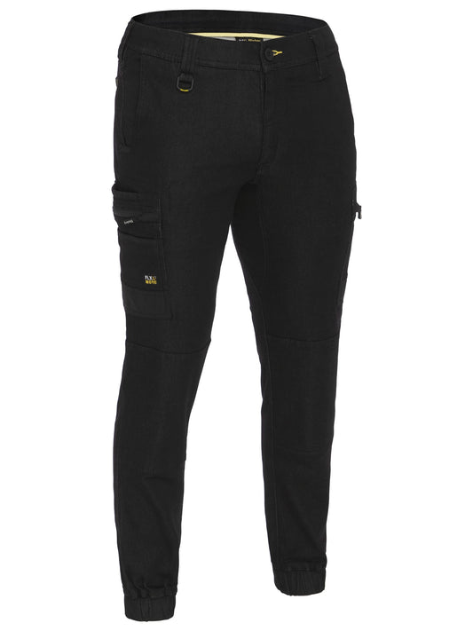 Flx and Move™ Stretch Denim Cargo Cuffed Pants