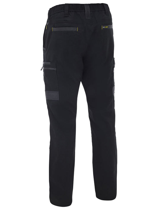 Flx & Move™ Stretch Canvas Elastic Waist Cargo Pants