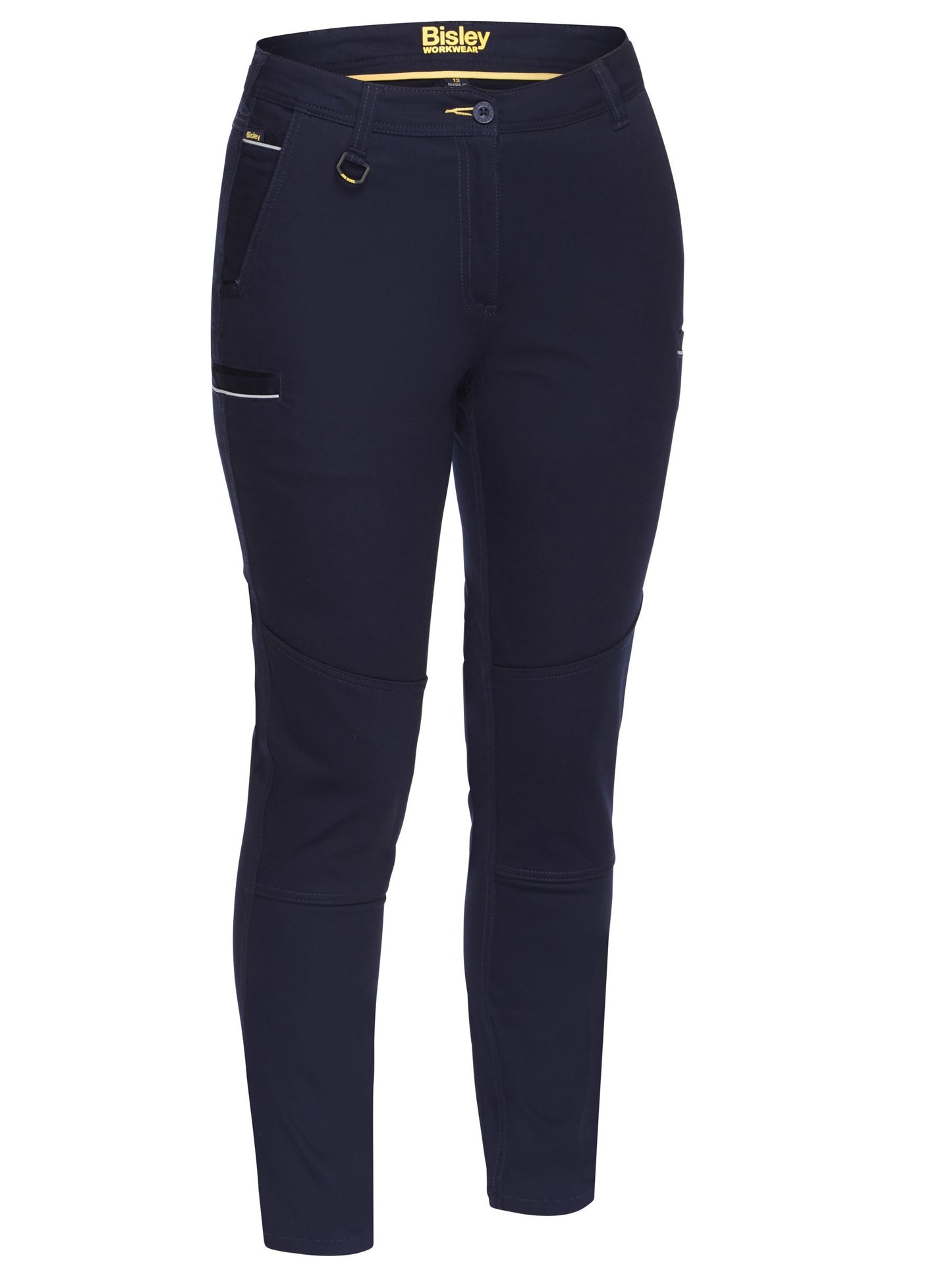 Women's Mid Rise Stretch Cotton Pants
