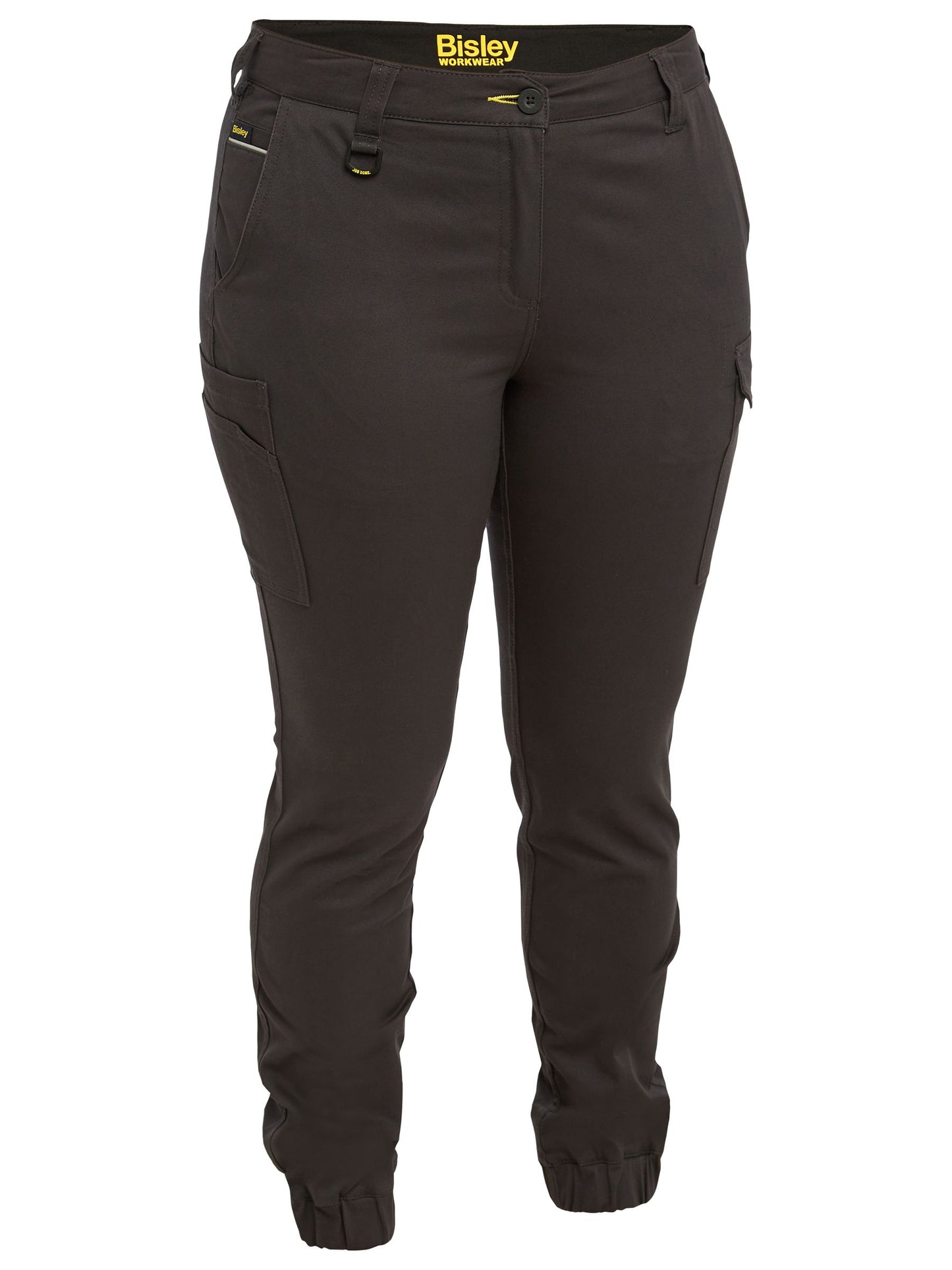 Women's Cotton Cargo Cuffed Pants - 2 - Pants
