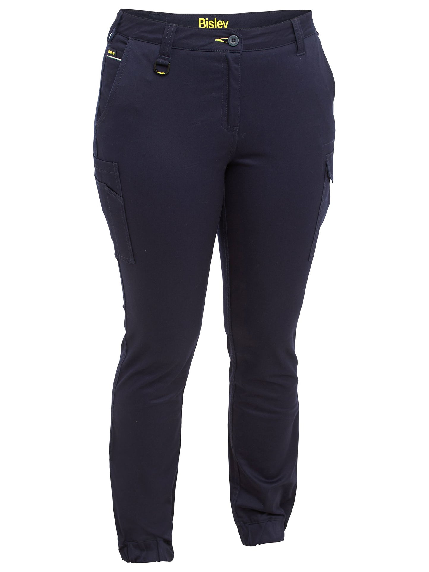 Women's Cotton Cargo Cuffed Pants - 3 - Pants
