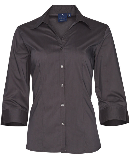 Ladies 3/4 sleeve teflon shirt