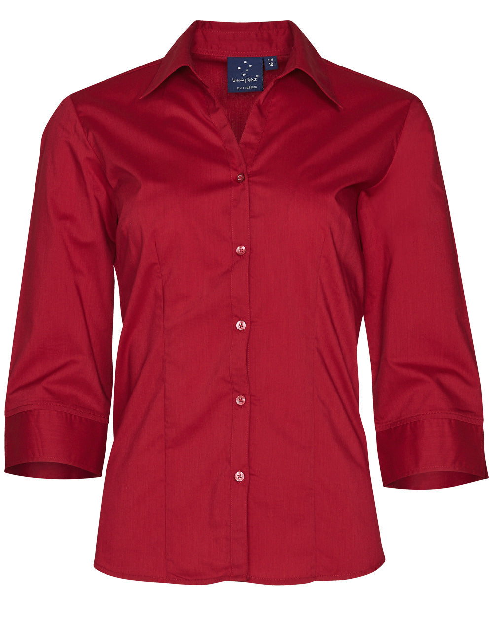 Ladies 3/4 sleeve teflon shirt