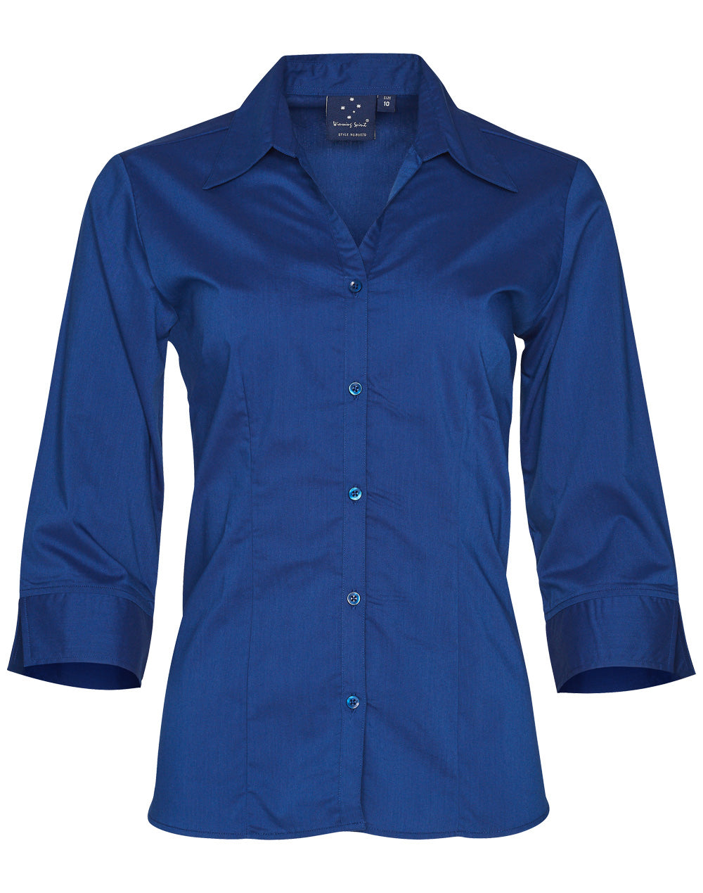Ladies 3/4 sleeve teflon shirt