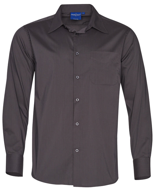 Mens L/S Teflon business shirt