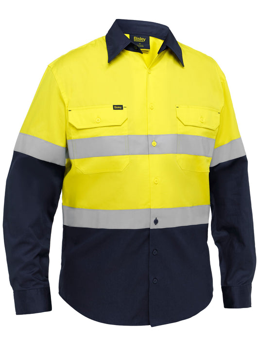 Industrial Taped Hi Vis Cool Lighweight Vented Shirt