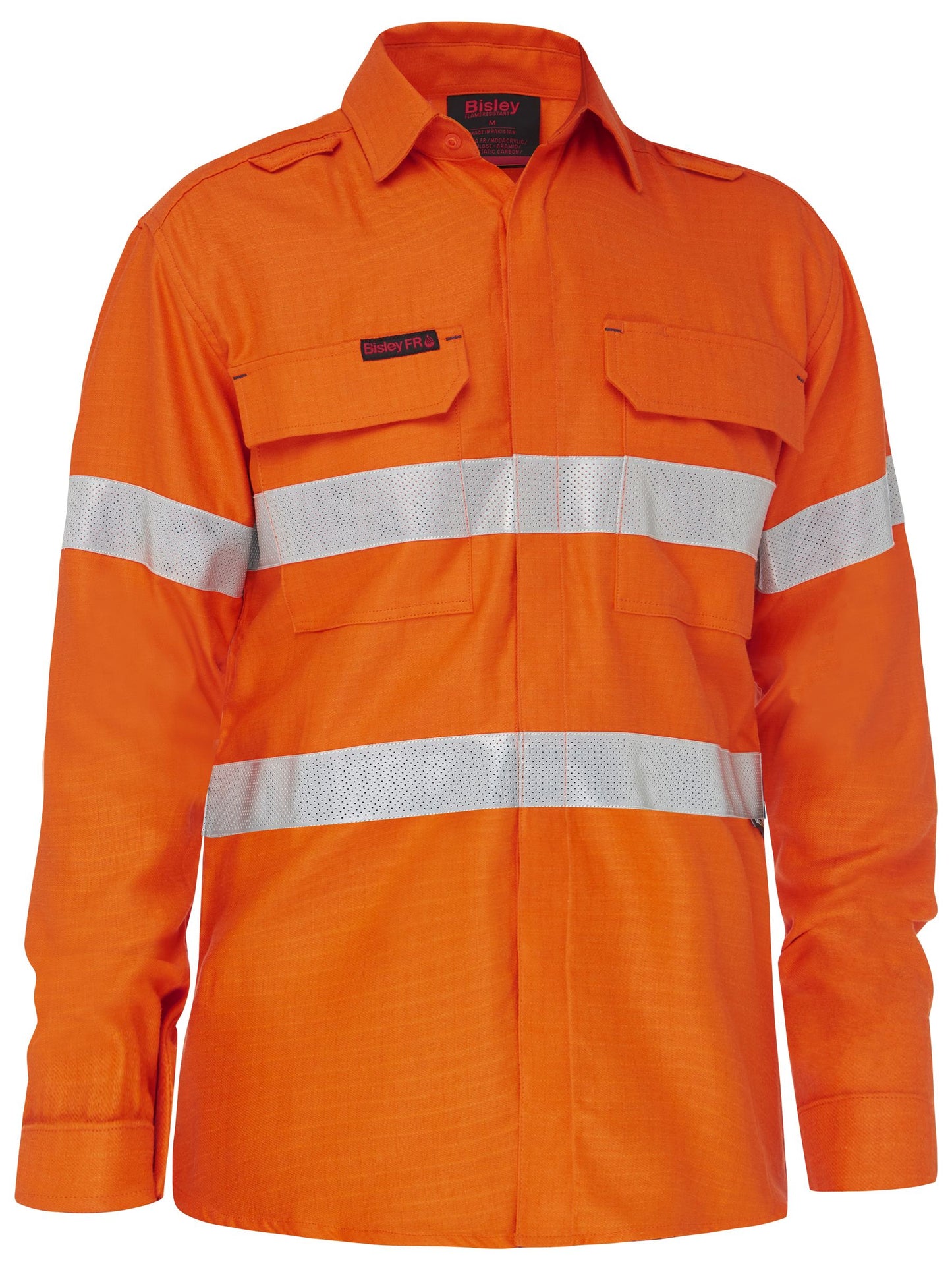 Apex 185 Taped Hi Vis Ripstop FR Vented Shirt - 1 - Shirt