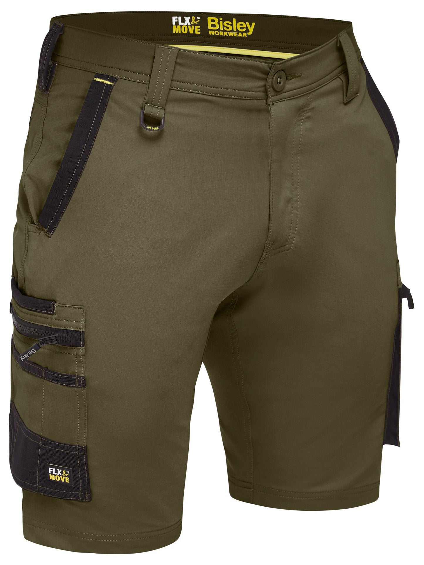 Flx & Move™ 4-Way Stretch Zip Cargo Short - 2 - Shorts