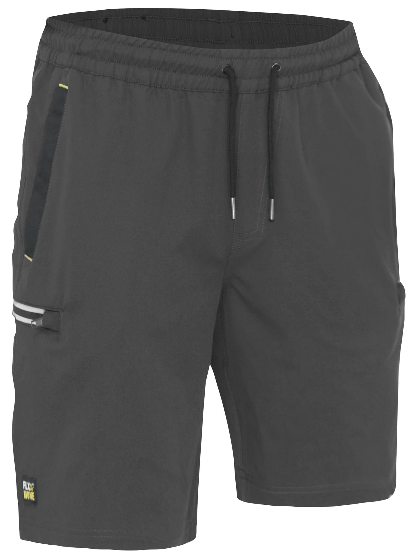 Flx & Move™ 4-Way Stretch Elastic Waist Cargo Short - 2 - Shorts