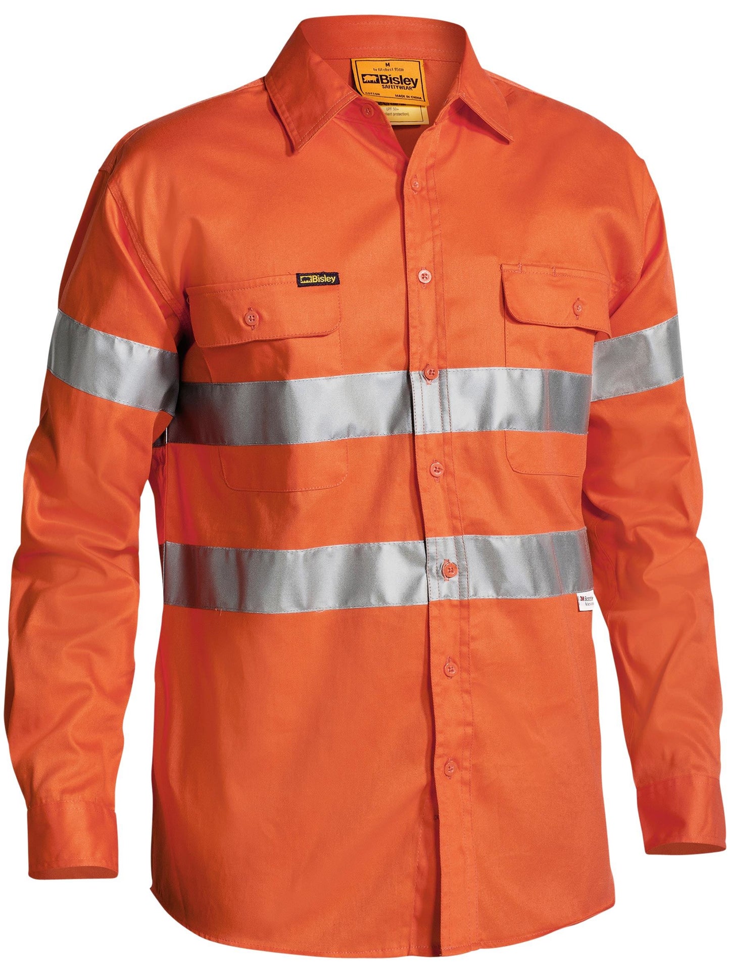 Taped Hi Vis Drill Shirt - 2 - Shirt