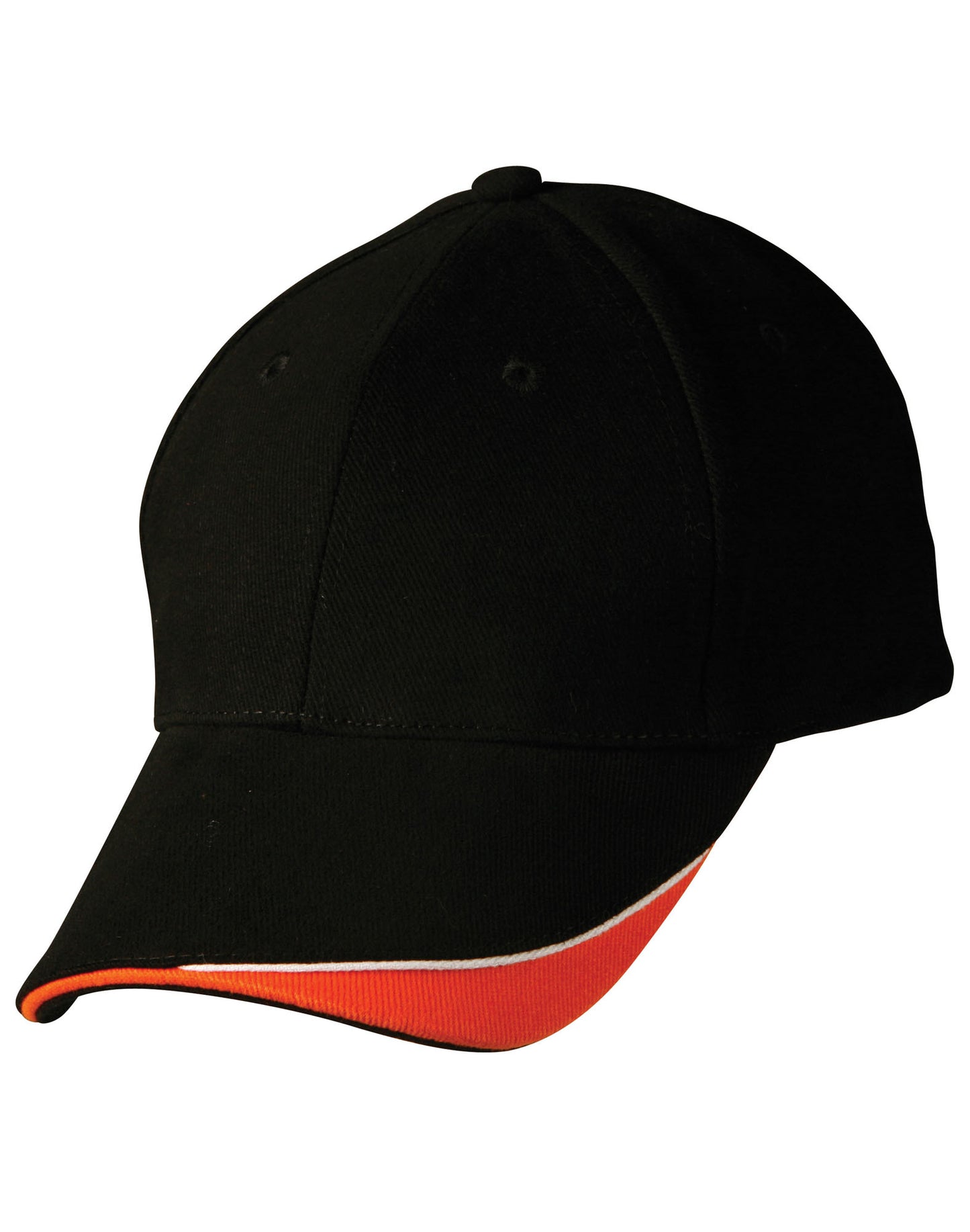 The edge, two tone heavy brushed  sandwich peak