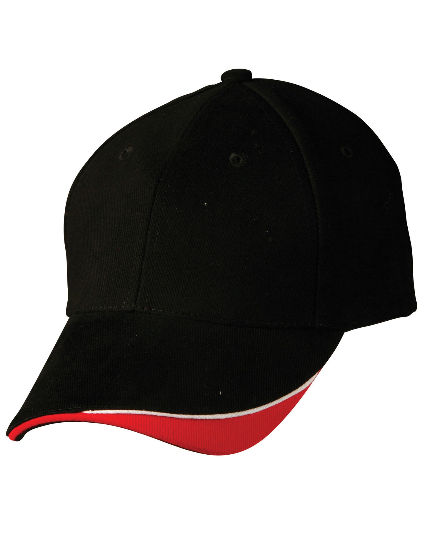The edge, two tone heavy brushed  sandwich peak