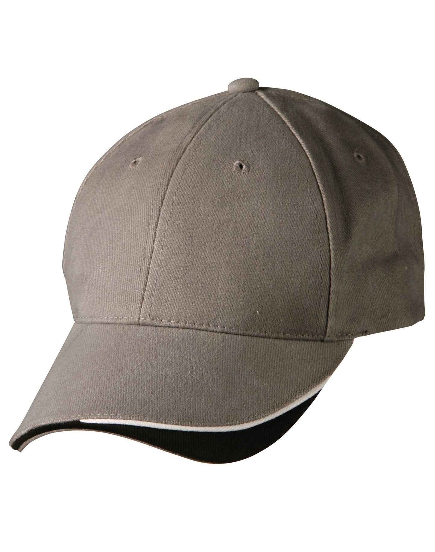 The edge, two tone heavy brushed  sandwich peak