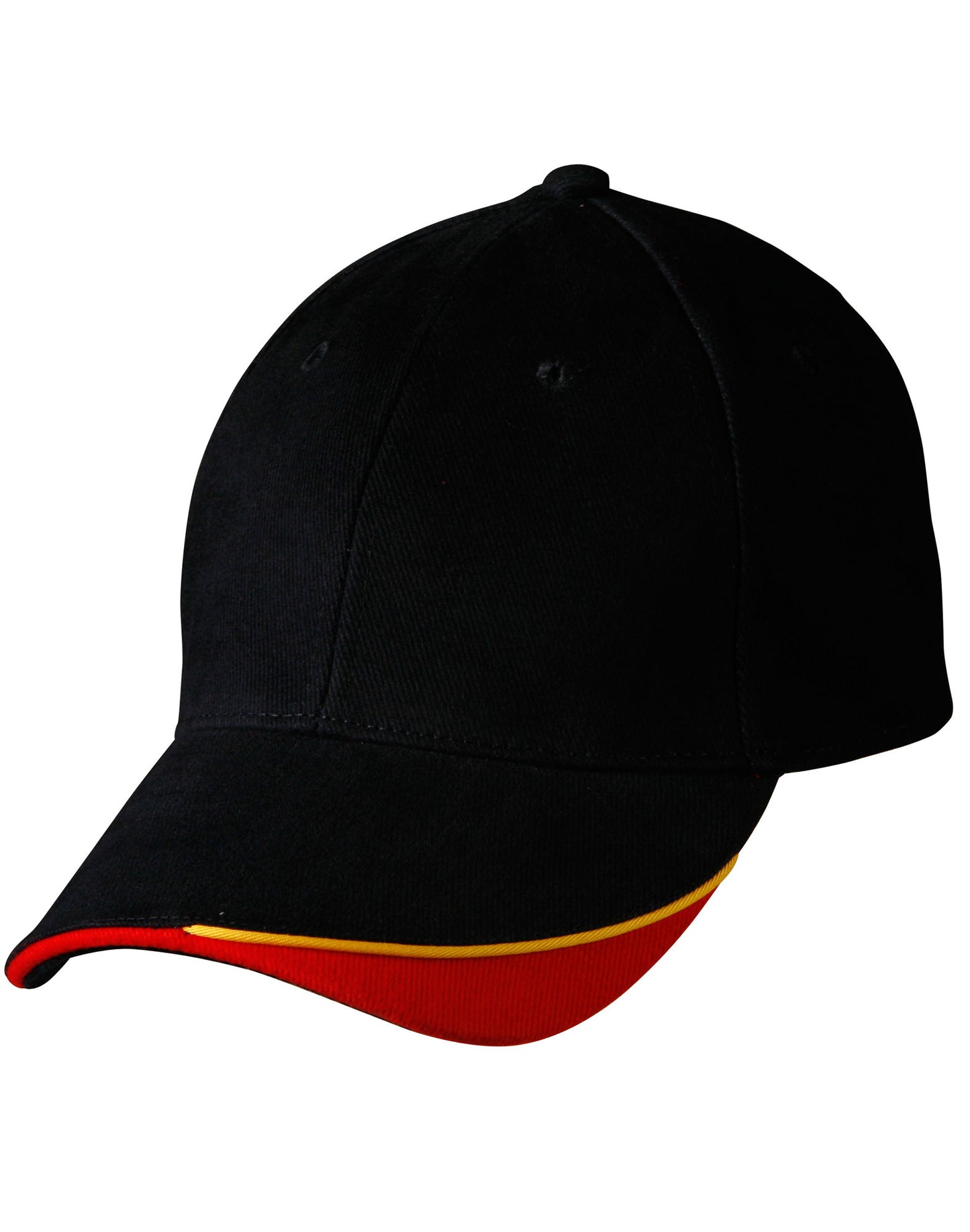 The edge, two tone heavy brushed  sandwich peak