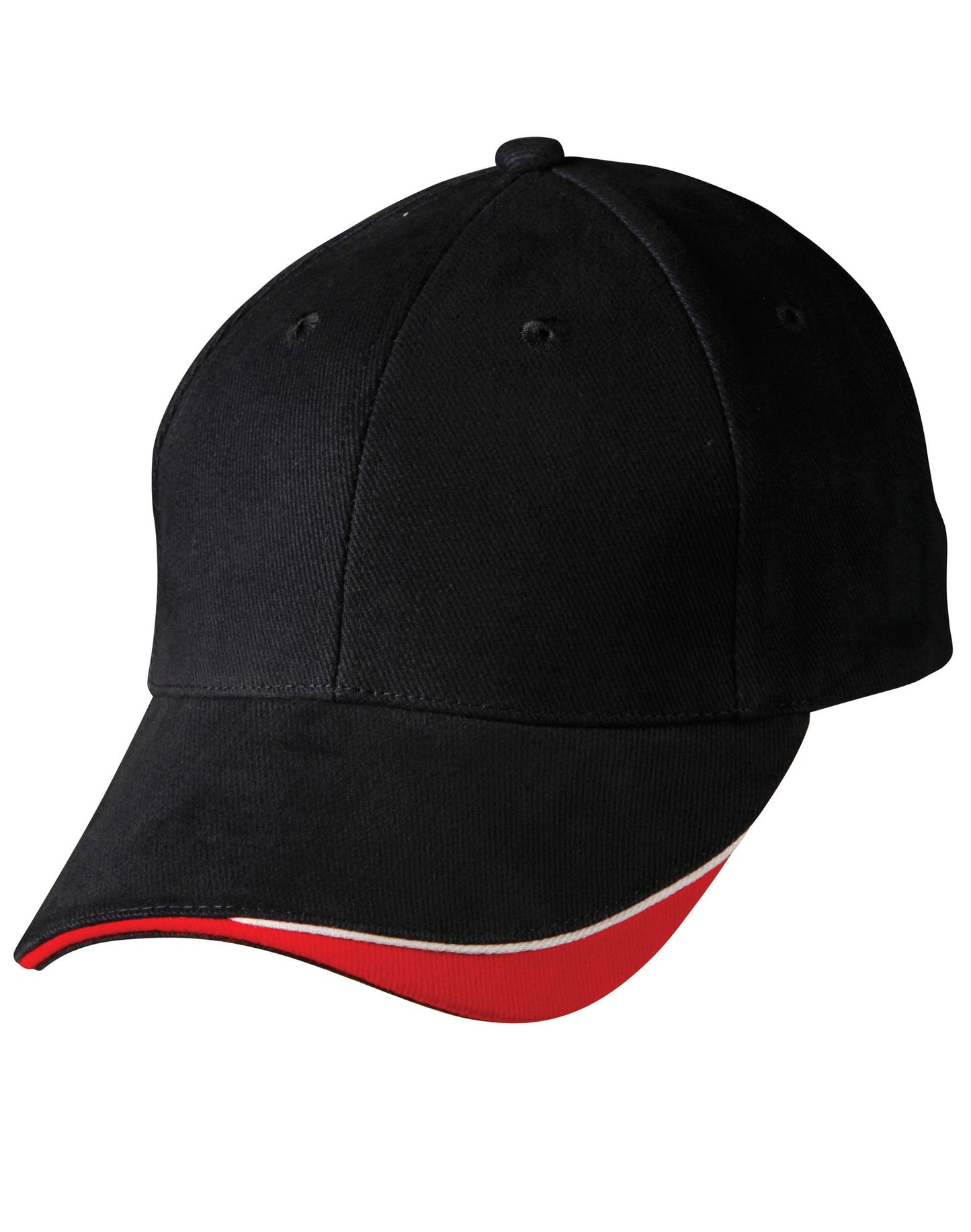The edge, two tone heavy brushed  sandwich peak