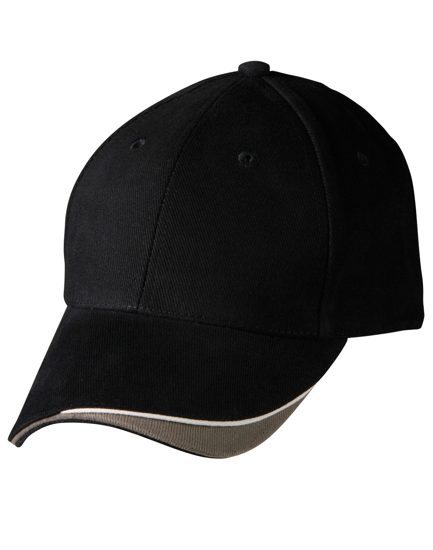 The edge, two tone heavy brushed  sandwich peak